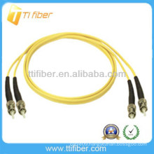 Best quality ST/UPC-ST/UPC 3m SM DX Fiber optic patch cord